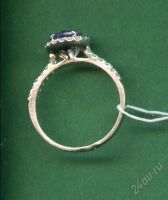 Лот: 2405663. Фото: 3. 1(№1967) кольцо серебро (с аметистом... Красноярск