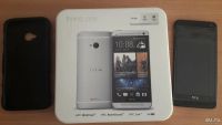 Лот: 9469962. Фото: 4. Htc one m7 32gb black