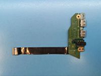 Лот: 20738725. Фото: 2. Б/У плата с разъемами USB, Audio... Комплектующие