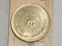 Лот: 16205849. Фото: 5. Монета 5 песо пять Аргентина 1976...