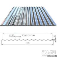 Лот: 17862711. Фото: 2. Профлист (профнастил) (оцинкованный... Строительные материалы
