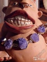 Лот: 5935200. Фото: 4. Серебряный браслет с аметистовой...