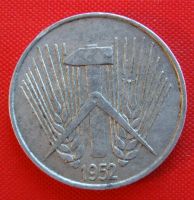 Лот: 1588431. Фото: 2. (№665) 5 пфеннигов 1952 (ГДР). Монеты