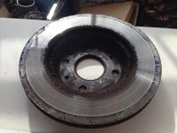 Лот: 5937885. Фото: 2. Тормозной диск Toyota bB II. Автозапчасти