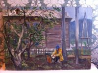 Лот: 6499443. Фото: 3. Картины маслом В И Мамичев. Коллекционирование, моделизм