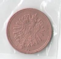Лот: 14480212. Фото: 2. 1 пфенниг 1889 года А, Германия... Монеты