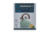 Лот: 23683232. Фото: 4. Чайник со свистком BERKRAFT Malilla. Красноярск