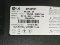 Лот: 25677976. Фото: 4. MAIN EAX64290501(0),TV LG 42LK530. Красноярск