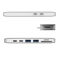 Лот: 21438698. Фото: 3. USB-хаб j5create USB-C ULTRADRIVE... Компьютеры, оргтехника, канцтовары