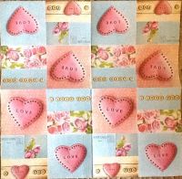 Лот: 7121301. Фото: 2. Салфетка для декупажа. Love. Ручная работа