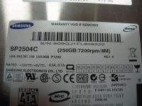 Лот: 14626809. Фото: 2. Жесткий диск HDD 250gb Samsung... Комплектующие