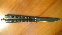 Лот: 5609732. Фото: 3. Нож benchmade balisong. Туризм, охота, рыбалка, самооборона