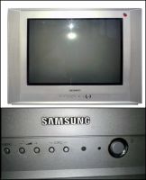 Лот: 13935413. Фото: 2. Телевизор Samsung цветной CS 21K30F1Q. ТВ и видео