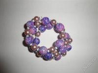 Лот: 643707. Фото: 2. Изделия из полимерной глины,браслет... Ювелирные изделия, бижутерия, часы