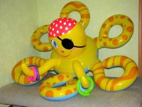 Лот: 84370. Фото: 3. Надувной плот "Осьминог". Дети растут