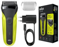Лот: 16904413. Фото: 2. Электробритва Braun 300s Green... Мелкая бытовая техника