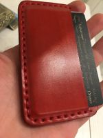 Лот: 15292386. Фото: 4. Визитница из натуральной кожи...