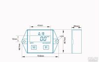 Лот: 16410216. Фото: 3. Счётчик моточасов и тахометр цифровой... Авто, мото, водный транспорт