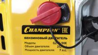 Лот: 20933828. Фото: 3. Двигатель Champion G210-1HK. Строительство и ремонт
