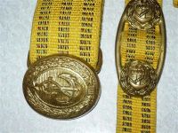 Лот: 1494734. Фото: 2. Офицерский парадный ремень ВМФ. Военная атрибутика