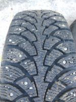 Лот: 14924459. Фото: 2. R14 175/65 nokian nordman 4 шины... Шины, Диски