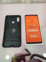 Лот: 19679358. Фото: 3. Чехол Mi MAX 3 + стекло новый. Смартфоны, связь, навигация