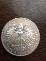 Лот: 8460917. Фото: 2. 2 талера 1862 года Франкфурт Оригинал. Монеты