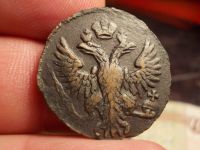 Лот: 15518399. Фото: 2. Красивая интересная Денга 1749... Монеты