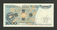 Лот: 16433903. Фото: 2. 1000 злотых 1982 года. Польша... Банкноты