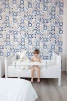 Лот: 9047520. Фото: 3. Бортик для детской кроватки Викаре... Мебель