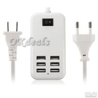Лот: 8788190. Фото: 6. Зарядное устройство 5V 6USB 5A...
