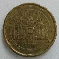 Лот: 19670970. Фото: 2. 20 евроцентов 2004 Австрия (1159... Монеты