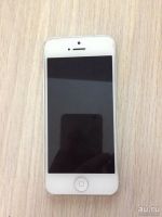 Лот: 10072978. Фото: 2. Iphone 5 16gb РСТ белый. Смартфоны, связь, навигация