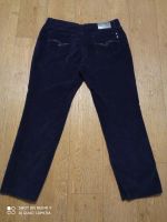 Лот: 19872085. Фото: 2. Штаны брюки джинсы синие бархатные... Женская одежда