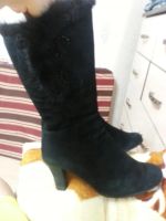 Лот: 4556820. Фото: 2. сапоги зимние замша 38р. Женская обувь