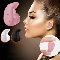 Лот: 12649166. Фото: 2. Bluetooth гарнитура розовая микро... Смартфоны, связь, навигация