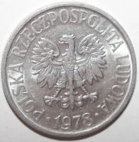 Лот: 1819248. Фото: 2. 50 грошей 1978 год. Польша. Монеты