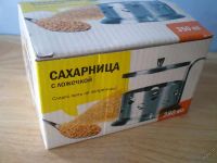 Лот: 4308748. Фото: 7. 🍚 Сахарница с ложечкой 280 мл...