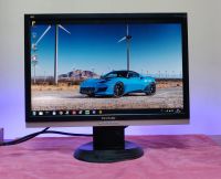 Лот: 24317295. Фото: 3. Монитор ЖК 19" LCD/D-Sub c полосой... Компьютеры, оргтехника, канцтовары