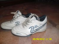 Лот: 3532404. Фото: 2. Кроссовки бело-синие, 36 размер. Обувь