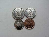 Лот: 11864002. Фото: 2. Панама набор из 4 монет 1, 5... Монеты