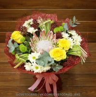 Лот: 8293913. Фото: 2. Цветы Букет от Цветограда №692... Цветы, букеты