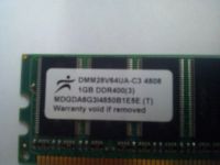 Лот: 5160930. Фото: 2. Память 1Gb DDR400(3). Комплектующие