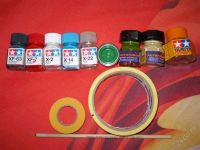 Лот: 1358679. Фото: 2. краски для моделей. цена за весь... Моделизм