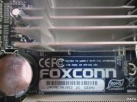 Лот: 9434750. Фото: 4. мат.плата Foxconn G31MV Socket775. Красноярск