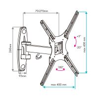 Лот: 12683317. Фото: 6. Кронштейн для LCD/LED тв 15"-55...