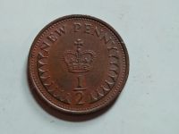 Лот: 19327967. Фото: 2. Великобритания 1971. 1/2 пенни... Монеты
