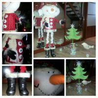 Лот: 6382263. Фото: 4. кукла.снеговик. новогоднее украшение...