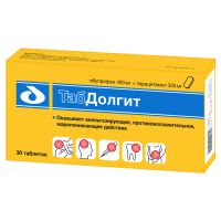 Лот: 24914532. Фото: 2. Табдолгит таб. п о плен. 400мг... Медицина