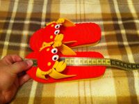 Лот: 7698481. Фото: 2. Детские сланцы крабики. Обувь